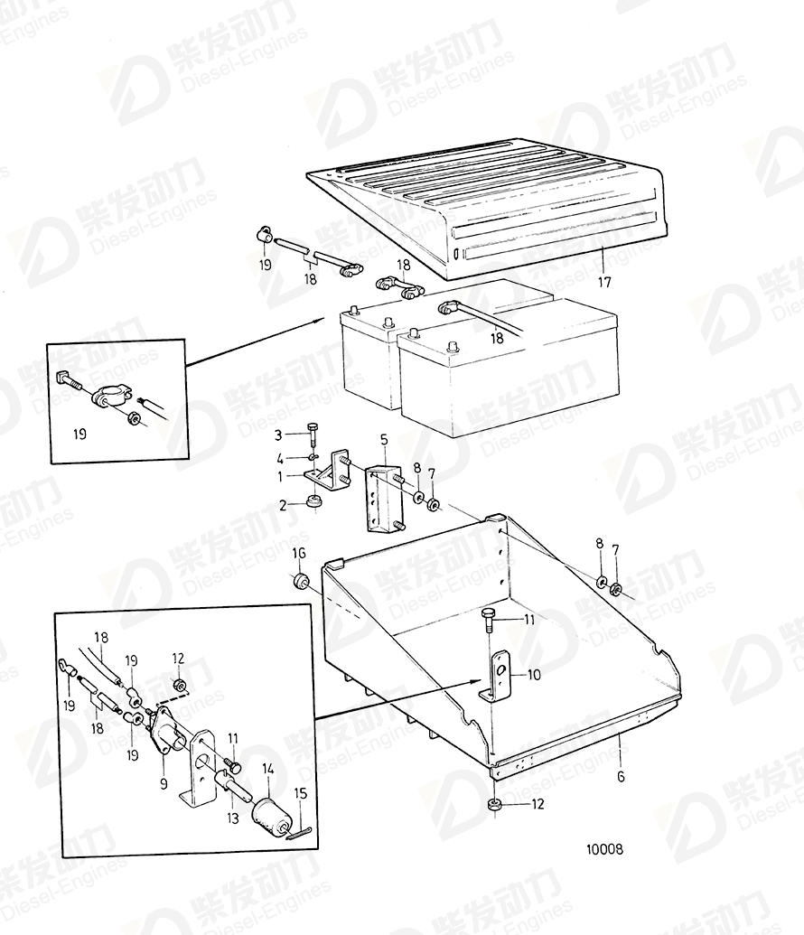 volvo penta Hexagon screw 970948 Drawing